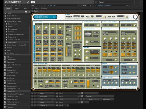 The Strange Lesser Known Synths of REAKTOR 6 - PART 1