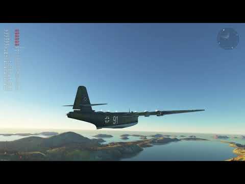 BV 238, Maneuverability Demonstration, Misjudged Height of Trees At the End