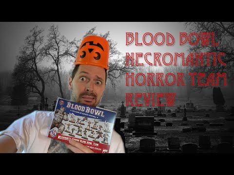 Blood Bowl 2020 Necromatic Horror Team and Dice Unboxing and Review