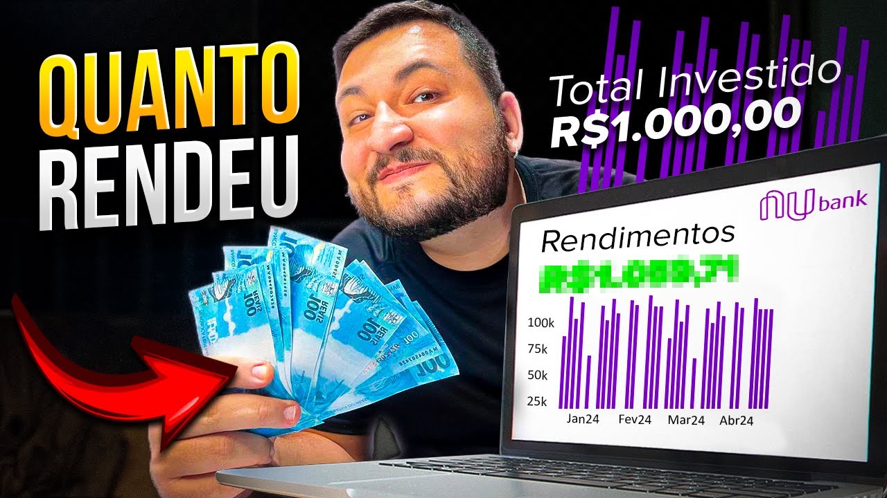 COLOQUEI R$1000 NAS CAIXINHAS DO NUBANK POR 30 DIAS! Valeu a pena?