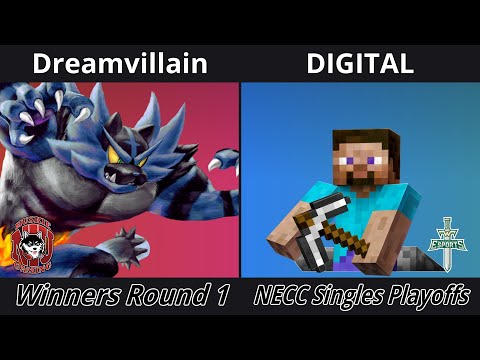 NECC SSBU Singles Playoffs - Winners Round 1 - Dreamvillain (Incineroar) vs DIGITAL (Steve)