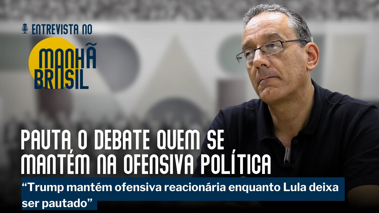 Gilberto Maringoni: Pauta o debate quem se mantém na ofensiva política