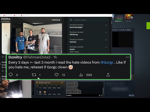 Gorgc reacts to Fishman's tweet