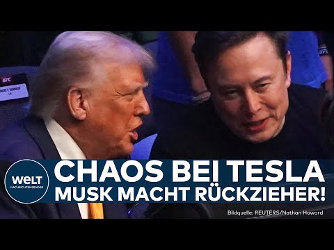 TESLA: Donnerschlag nach Gewinn-Einbruch! Elon Musk macht Rückzieher! Wie reagiert Trump?