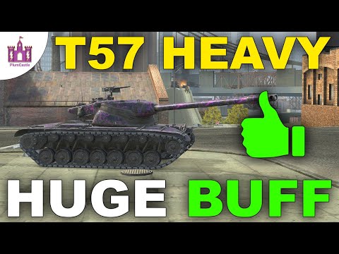 WoT Blitz | T57 Heavy getting huge buff in update 9.1!