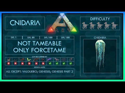 Cnidaria (Jellyfish) easy Tame? + how to kill (farm) them | Full Guide | Ark