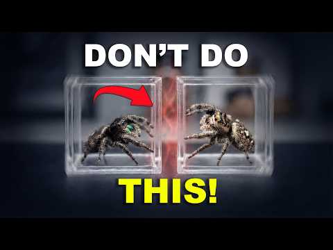 This Common Setup Is Stressing Out Jumping Spiders