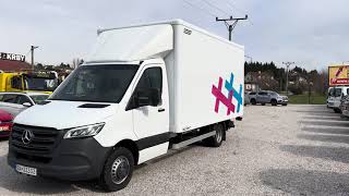 Camion fourgon < 3.5t Mercedes-Benz Sprinter 516 hydraulickým čelom à vendre - Image 4 | Autoline FR Camion fourgon < 3.5t Mercedes-Benz Sprinter 516 hydraulickým čelom | Image 4 - Autoline