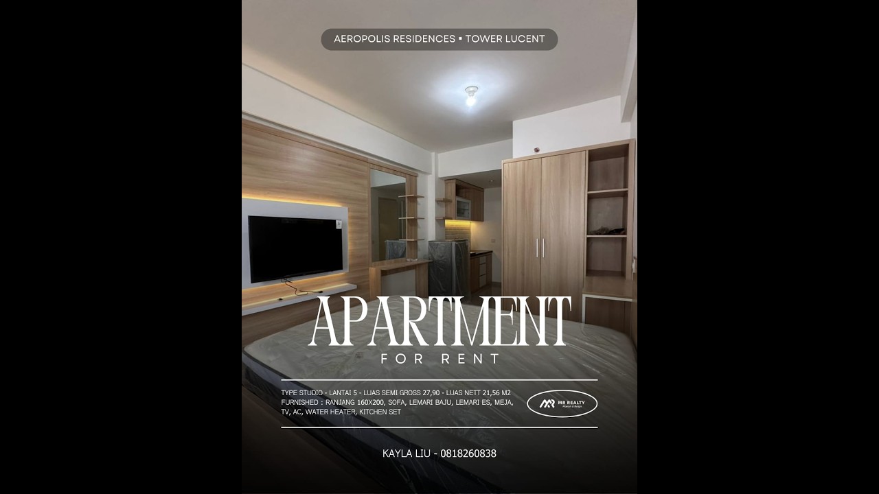 Apartemen Aeropolis Tower Lucent Dekat Bandara Soetta