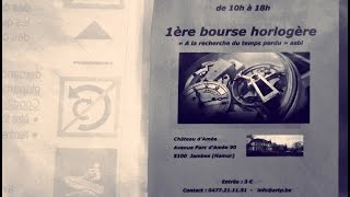 preview picture of video 'Première bourse horlogère à Jambes (Namur)'