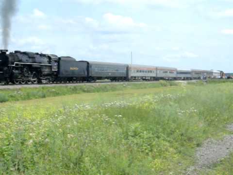 Indiana Steam. NKP 765 on the Hoosier Valley Railroad Museum mainline