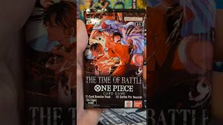 Opening another pack of One Piece the Time of Battle! #onepiece #rippingpacks #onepiecetcg