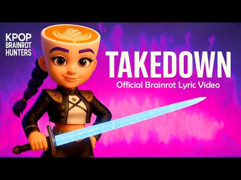 TAKEDOWN x ITALIAN BRAINROT | Official Brainrot Lyric Video