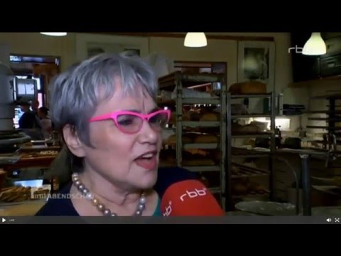 rbb zu Besuch bei Weichardt Brot - Woche der offenen Backstuben 2016