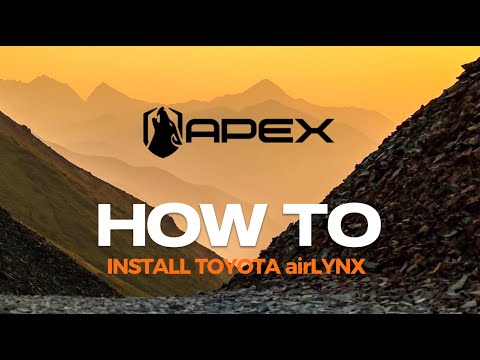 Toyota airLYNX Install Video (tunable sway bar end links)