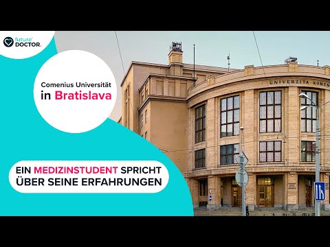 MEDIZIN STUDIEREN IN BRATISLAVA! Paul erzählt von seinen Erfahrungen an der Comenius Universität