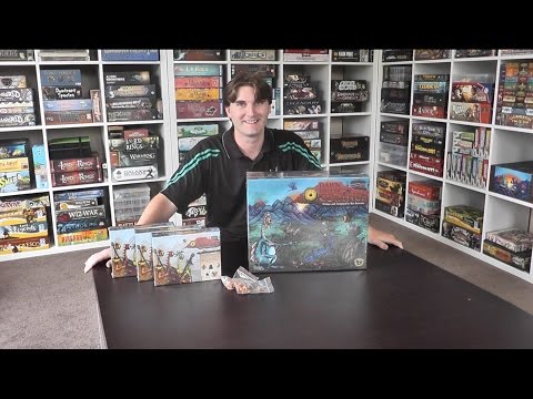 Unboxing Dawn - Rise of the Occulites Base and Expansions (and reboxing)