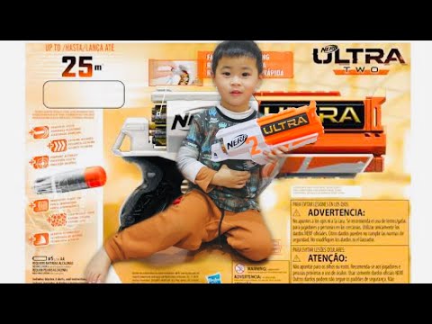 REVIEW: New Ultra Nerf Gun | Súng Nerf Đồ Chơi Ở ÚcChâu | Video For Kid