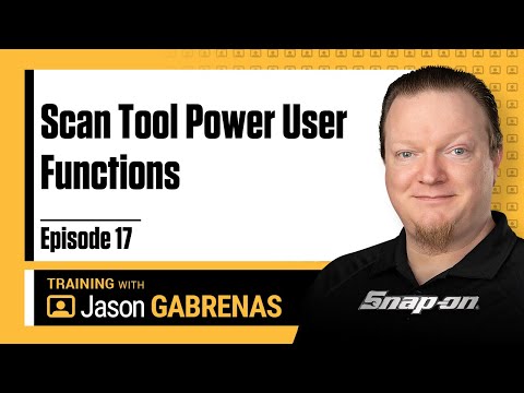 Scan Tool Power User Functions - Snap-on Live Training Episode 17