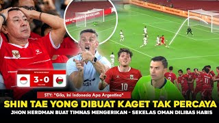 Download lagu 🔴CRAZY, THIS IS UNBELIEVABLE❗Shin Tae-yong's Stunned Reaction • Indonesia National Team Crushes Oman mp3
