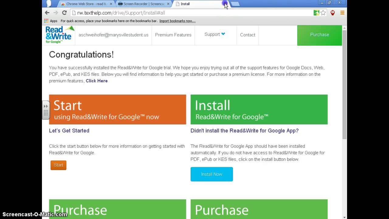 Read & Write for Google - How to install the extension