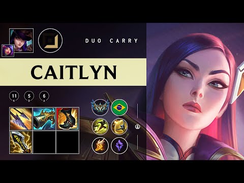 Caitlyn ADC vs Ziggs - BR Challenger Patch 25.22