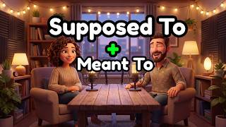 Supposed To vs Meant To — Stop Confusing These Forever! | Real English Podcast