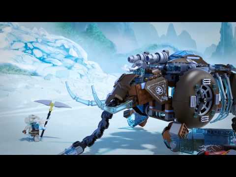 Vidéo LEGO Chima 70145 : Maula, Le mammouth des glaces