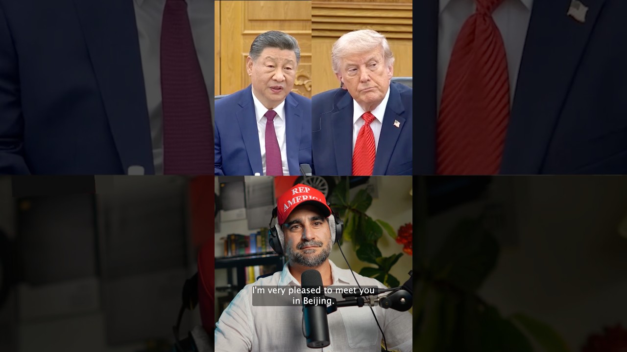 Trump sits down with Xi