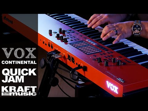 Vox Continental Performance Keyboard - Quick Jam