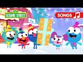 Sesame Street Happy It S The Holidays Song With Elmo Abby Cookie Monster Grover And Rosita