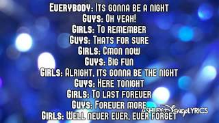 High School Musical   A Night To Remember Lyrics Video) HD