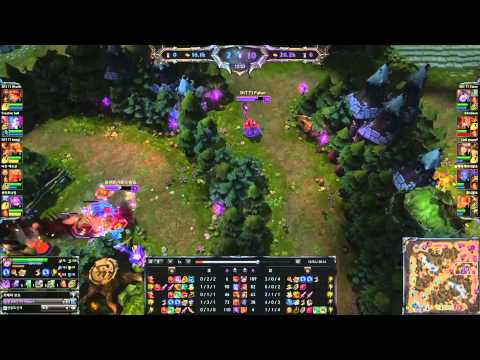 SKT T1 Faker playing lulu mid  (SEASON 4)