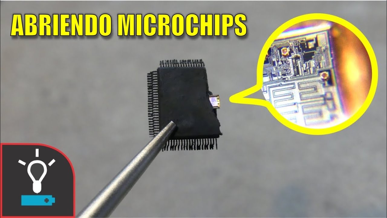 🔬Así Se Ven Los Microchips Bajo El Microscopio