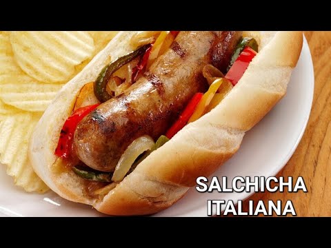Deliciosa Salchicha Italiana Con Pimientos y Cebolla / Sausage Peppers & Onion