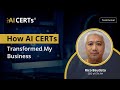 Why This CEO Chose AI CERTs Real Transformation Story Rico Bautista