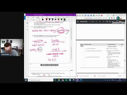 Edexcel IAL Chemistry paper 2 January 2021