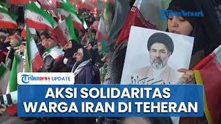Aksi Damai di Teheran, Warga Iran Kibarkan Bendera di Tengah Konflik & Harga Minyak Global Melejit