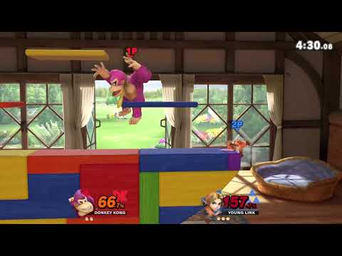 【スマブラSP】ドンキー VS こどもリンク【VIPマッチ】
