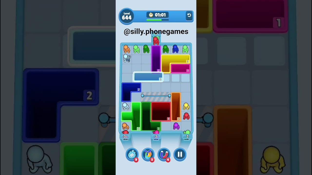 Drop Away Level 644 Walkthrough Solution