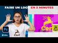COMMENT CREER UN LOGO RAPIDEMENT AVEC PHOTOSHOP TUTO Photoshop
