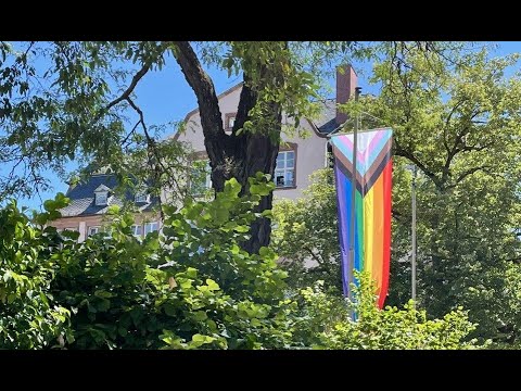 IGS Nordend zeigt Flagge / LGBTQ+ / Rex-TV