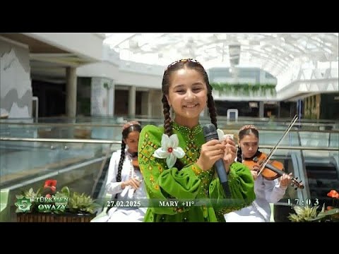 Çynar Pälwanowa - Aýterek-günterek (2025.02.27 - Turkmen owazy) (1080p)