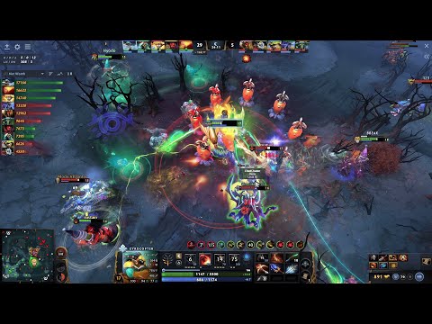 YATORO [Gyrocopter] 32k Hero DMG ft NEW Midlaner in Team Spirit Satanic Lina