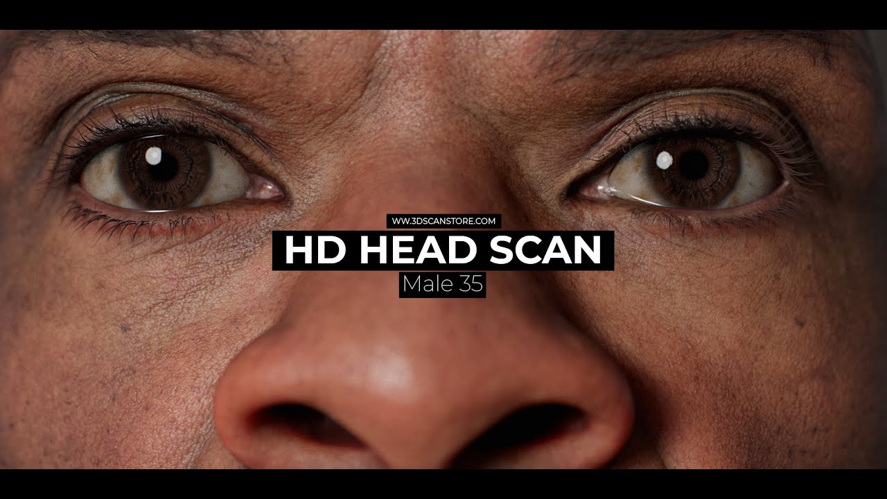 HD Head Scan - Male 35