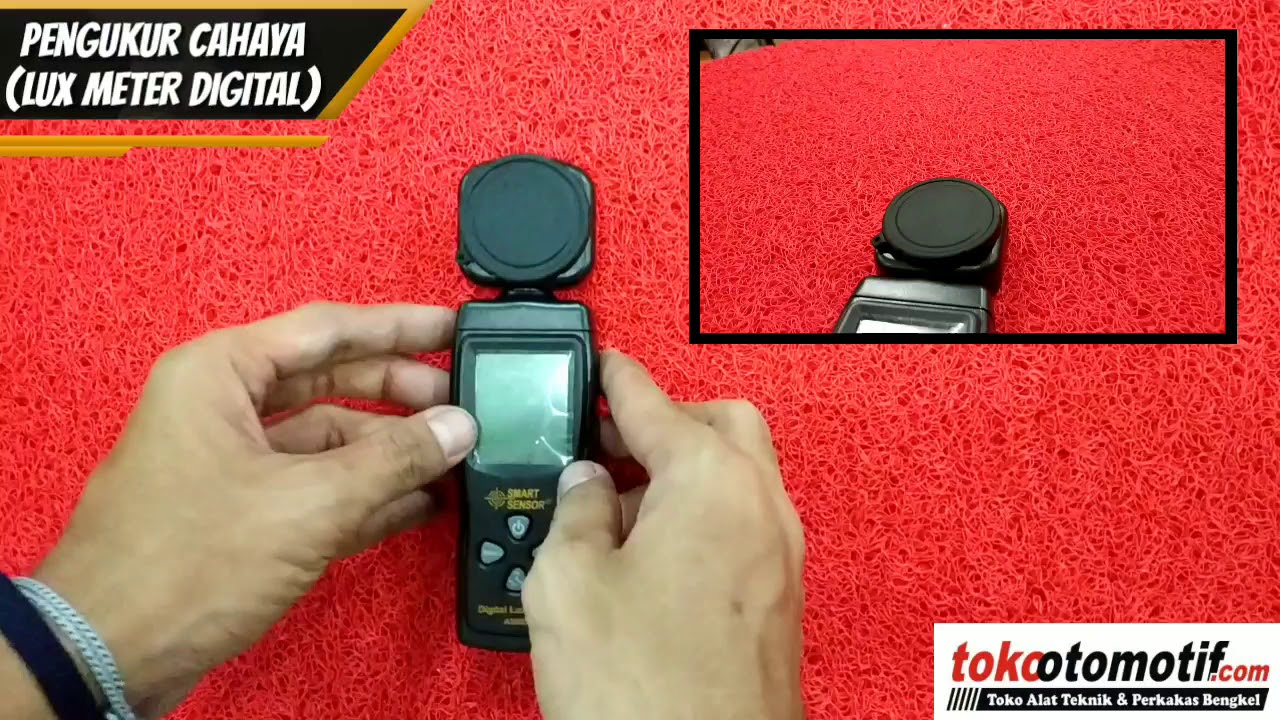 Lux Meter Digital / Pengukur Cahaya / Alat Ukur Intensitas Cahaya