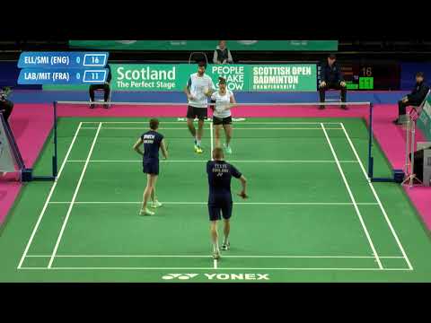 Mixed doubles | Ellis/Smith (ENG) v Labar/Mittelheisser (FRA) | Scottish Open 2018 - Day 2