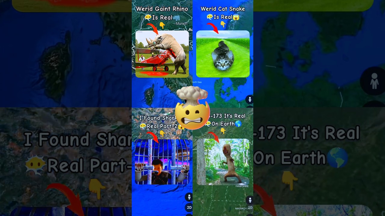 WOW Amazing Four New V's Old Places Real 😶‍🌫️🤯 on google maps and google earth #shots #datachampion