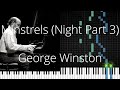 🎹 Minstrels (Night Part 3), George Winston, Synthesia Piano Tutorial