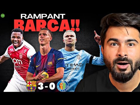 Barca Thump Getafe 3-0 | Why Pep Played Haramball vs Arsenal? | Fati Scores! #MDB